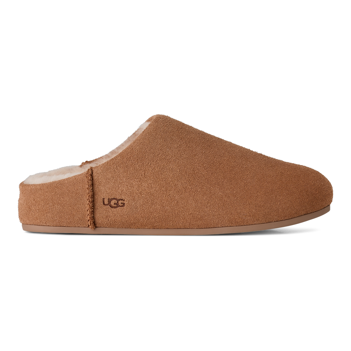 UGG Elea Womens Slip-On Slippers — Chestnut Suede