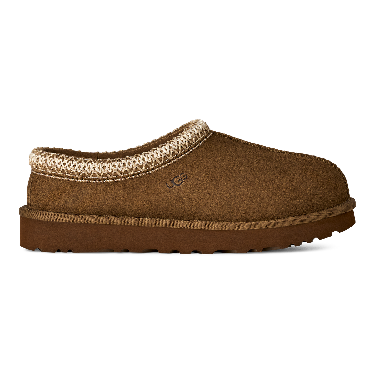 UGG Tasman II Womens Slippers — Light Bronze Suede