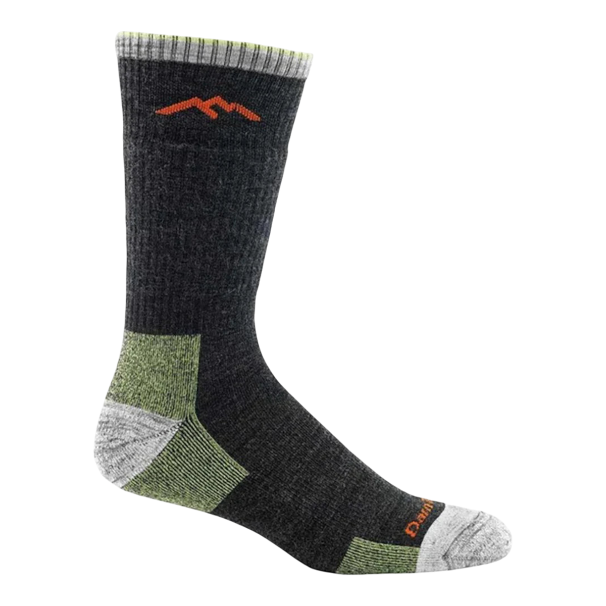 Darn Tough Hiker Boot Midweight Cushion Mens Socks — Lime