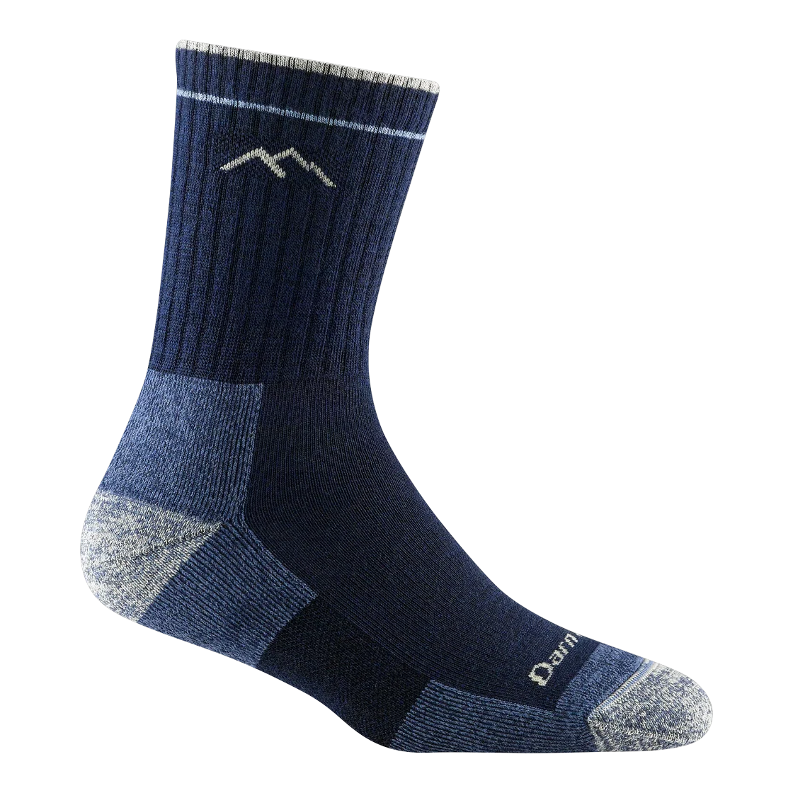 Darn Tough Hiker Micro Crew Midweight Cushion Womens Socks — Eclipse
