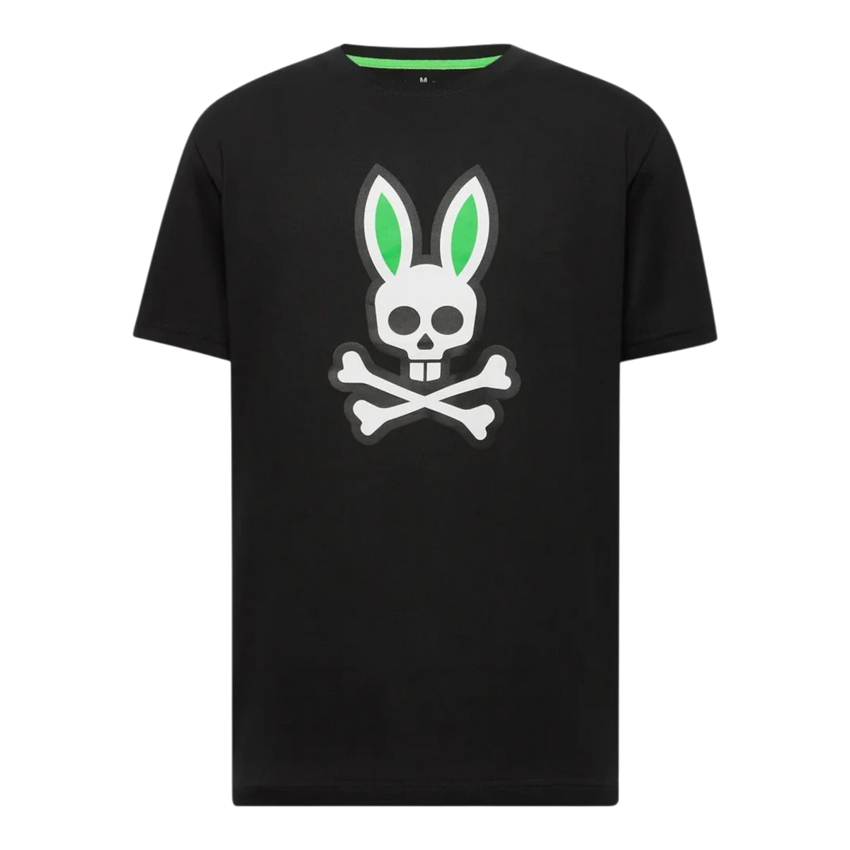 Psycho Bunny Rex Graphic Mens T-Shirt — Black