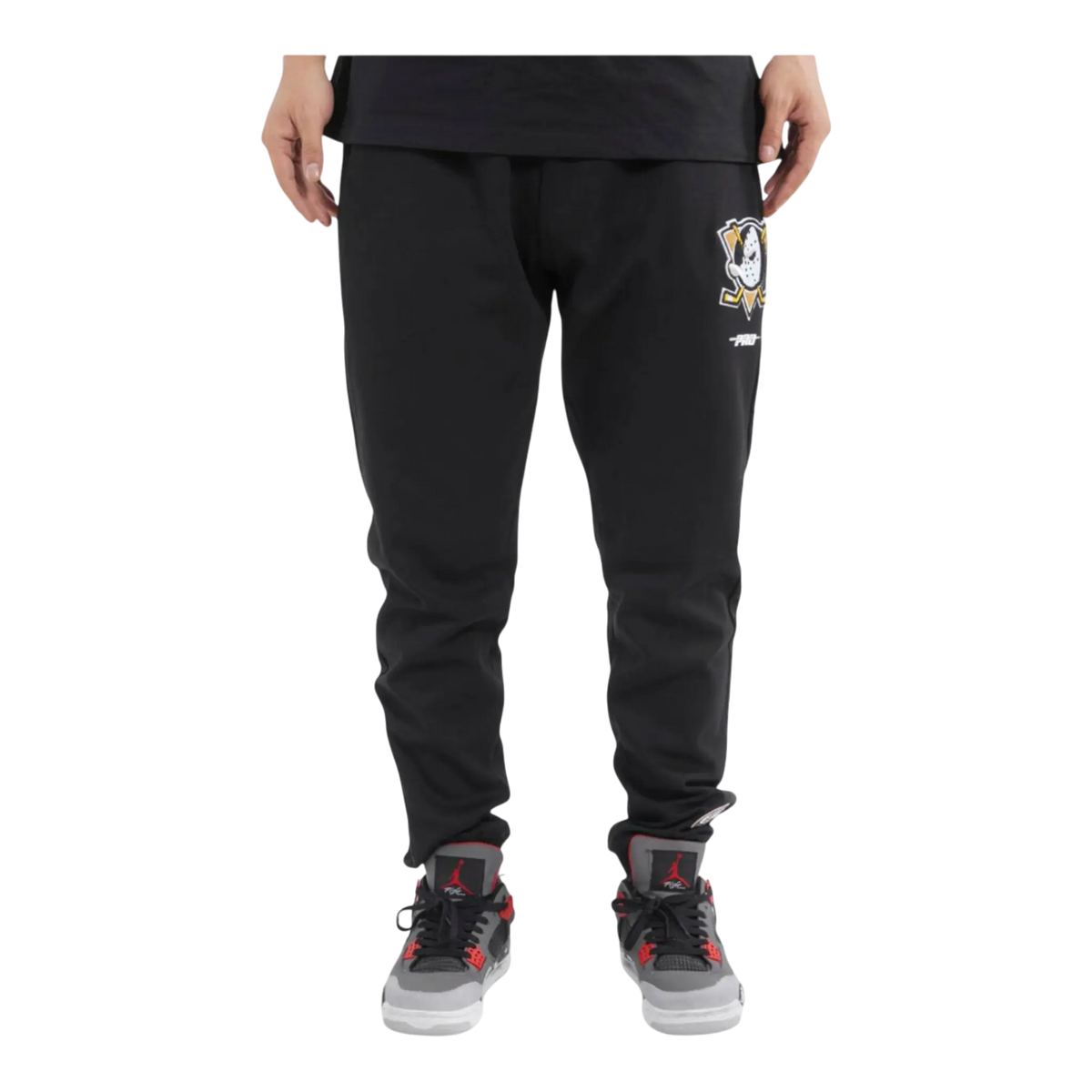 Pro Standard NHL Anaheim Ducks Classic Men's Jogger Pants — Black