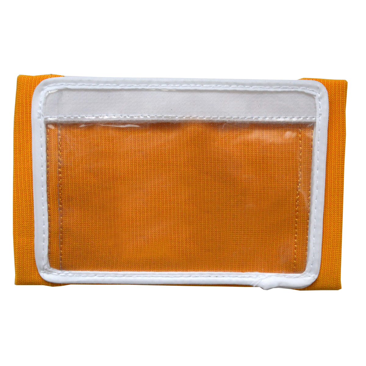 Martin Sports Youth Football Wrist Coach, Three Pocket Trifold in Gold - Front View