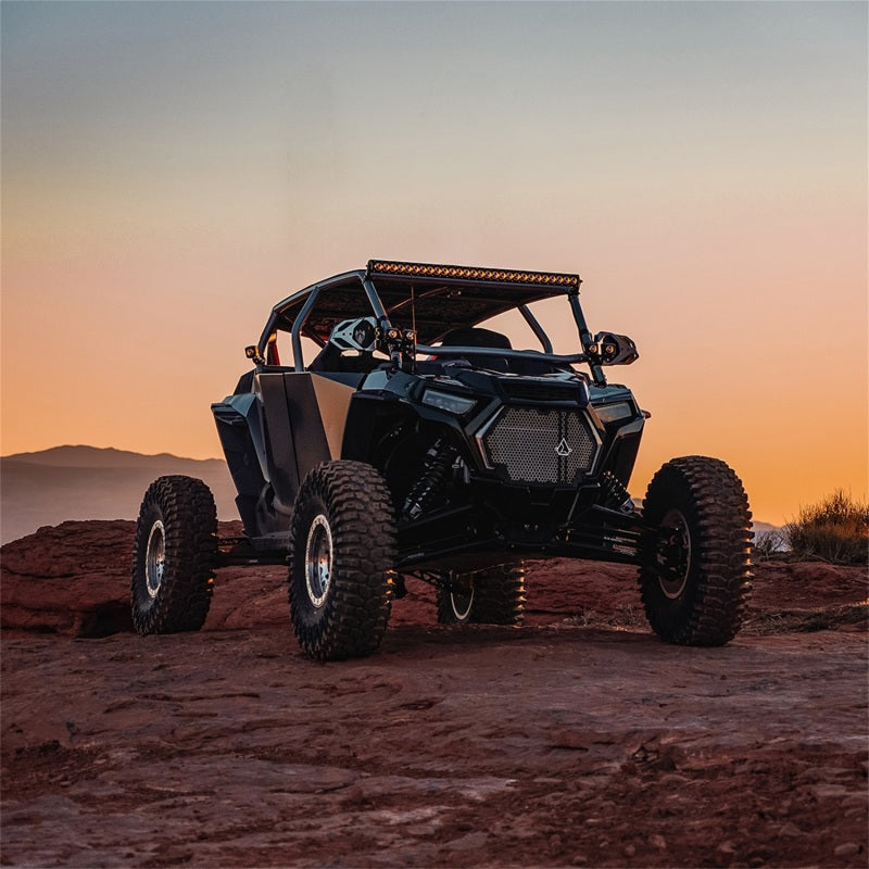 Rigid Industries Revolve 50in Bar w/Amber Trim Ring - View 8