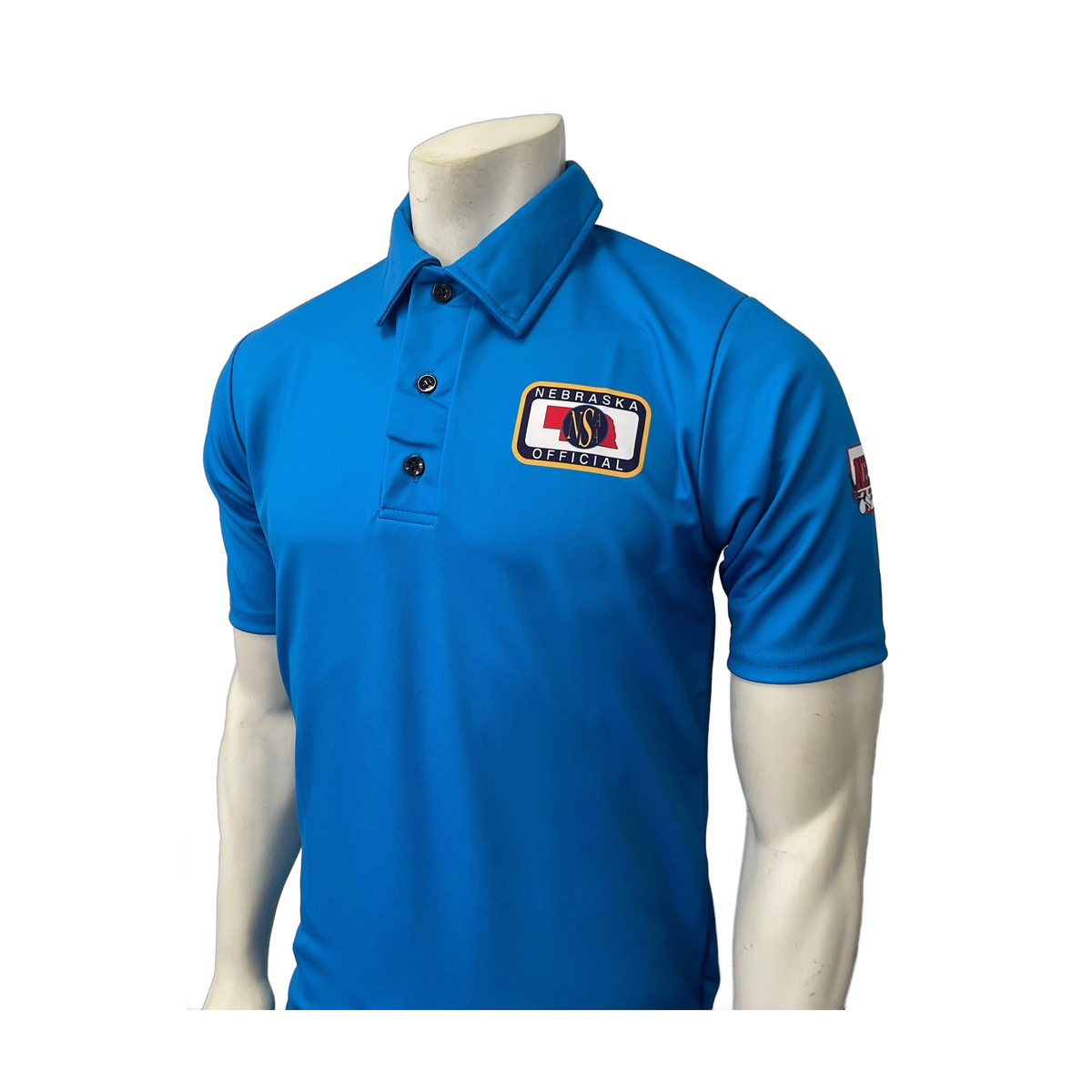 Smitty Nebraska NE-NHS Logo Men's Volleyball Shirts in Blue