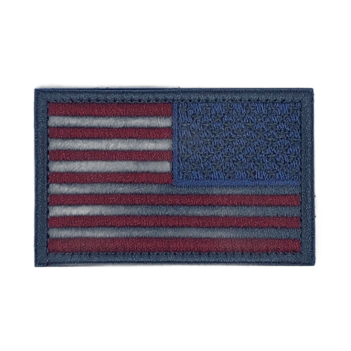 Great Call Athletics USA American Flag REVERSE Patch 2 x 3 Hook And Loop Military Tactical Choice of Flag