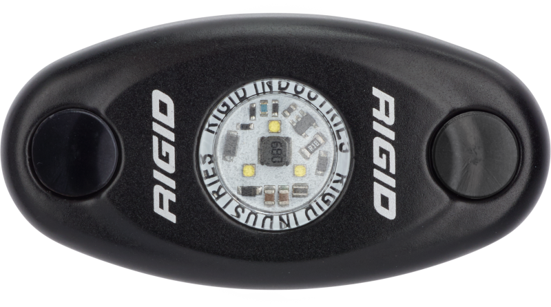 Rigid Industries A-Series Light - Black - Low Strength - Amber - View 2