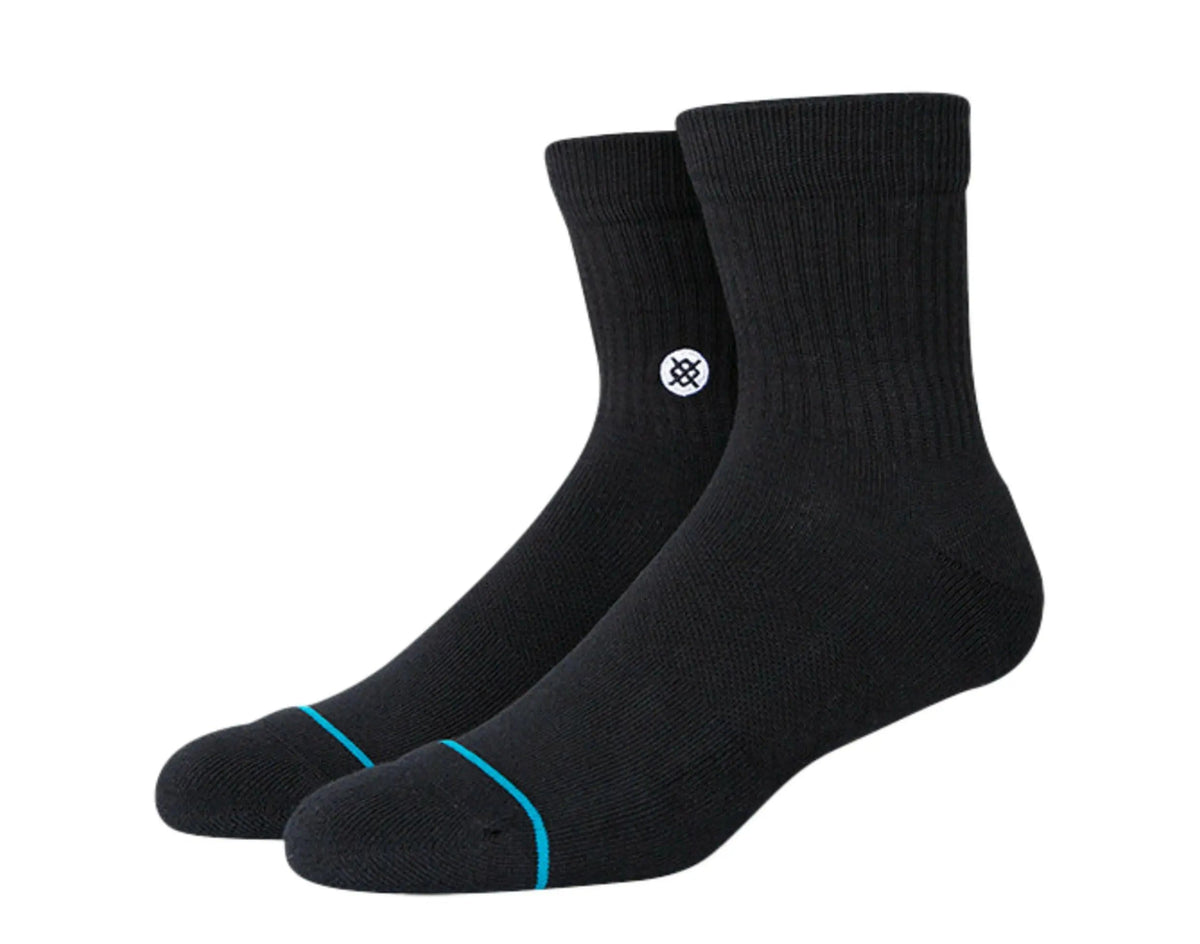 Stance Icon Quarter Classic Men's Ankle Socks — Black