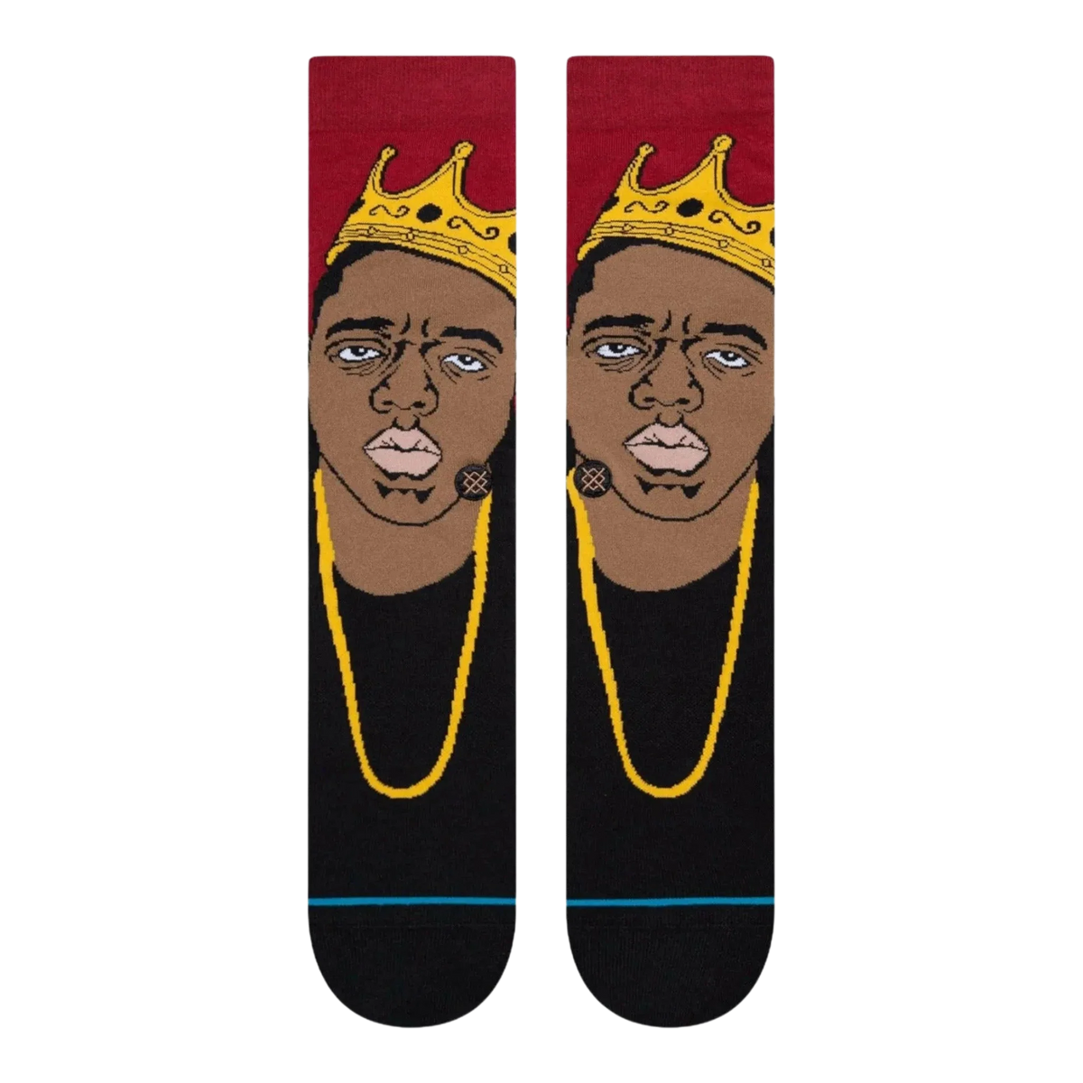 Stance Biggie Smalls Resurrected Men's Crew Socks — Black