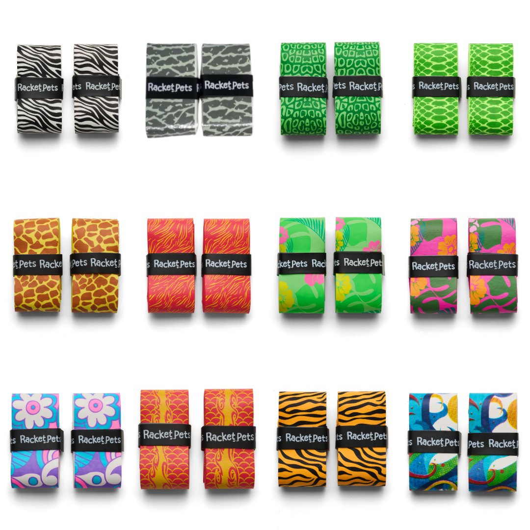 Racket Pets Tennis Overgrip 2 Pack, Animal Print - Alternate View 1