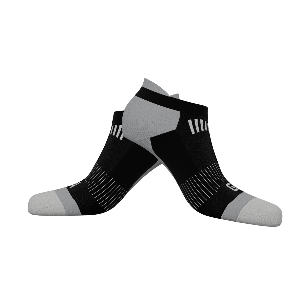 GCA Turbo Toe Performance Ankle Socks 3 Pair - detail