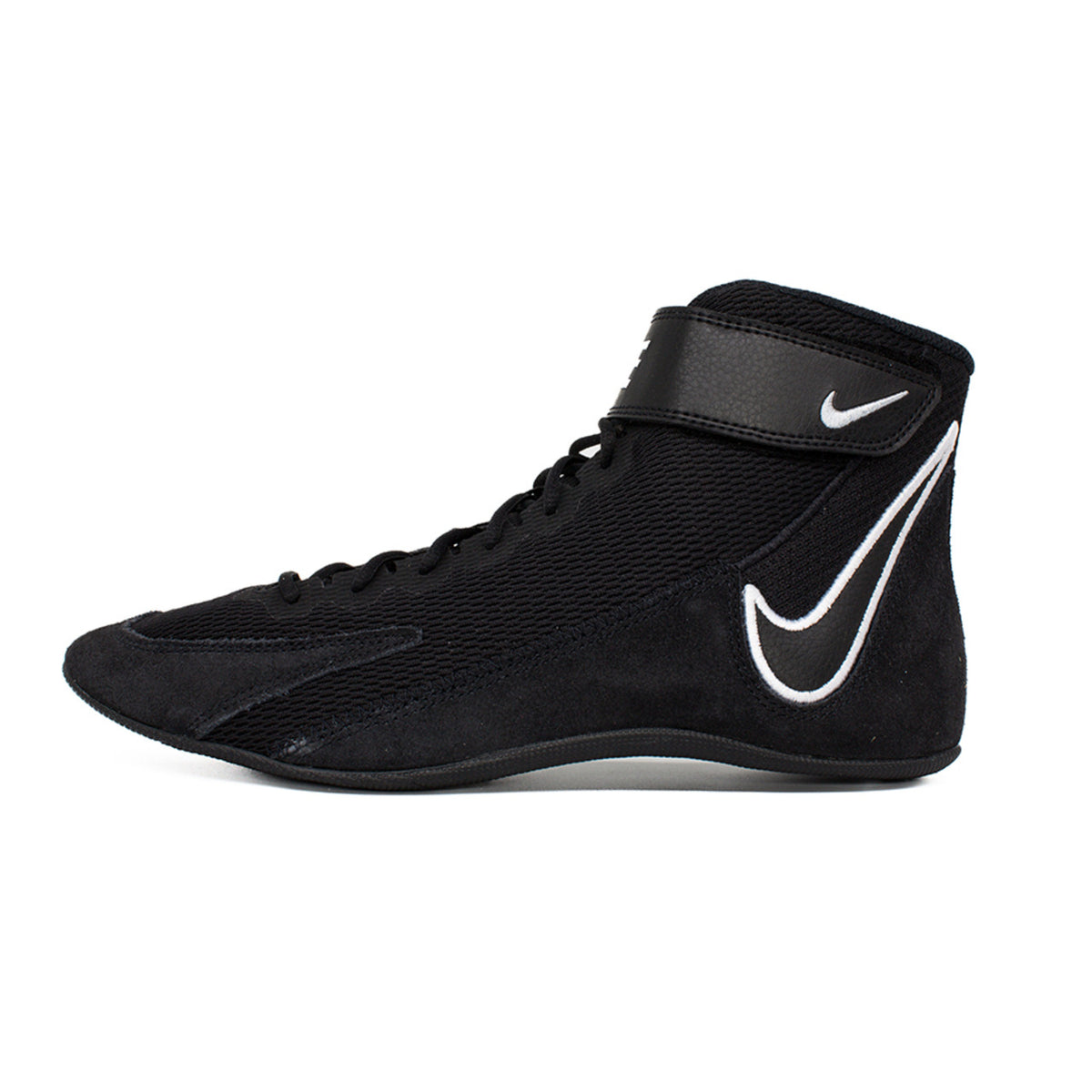 Nike Speedsweep VIII Black/White-Black/Wolf Grey Wrestling Shoes
