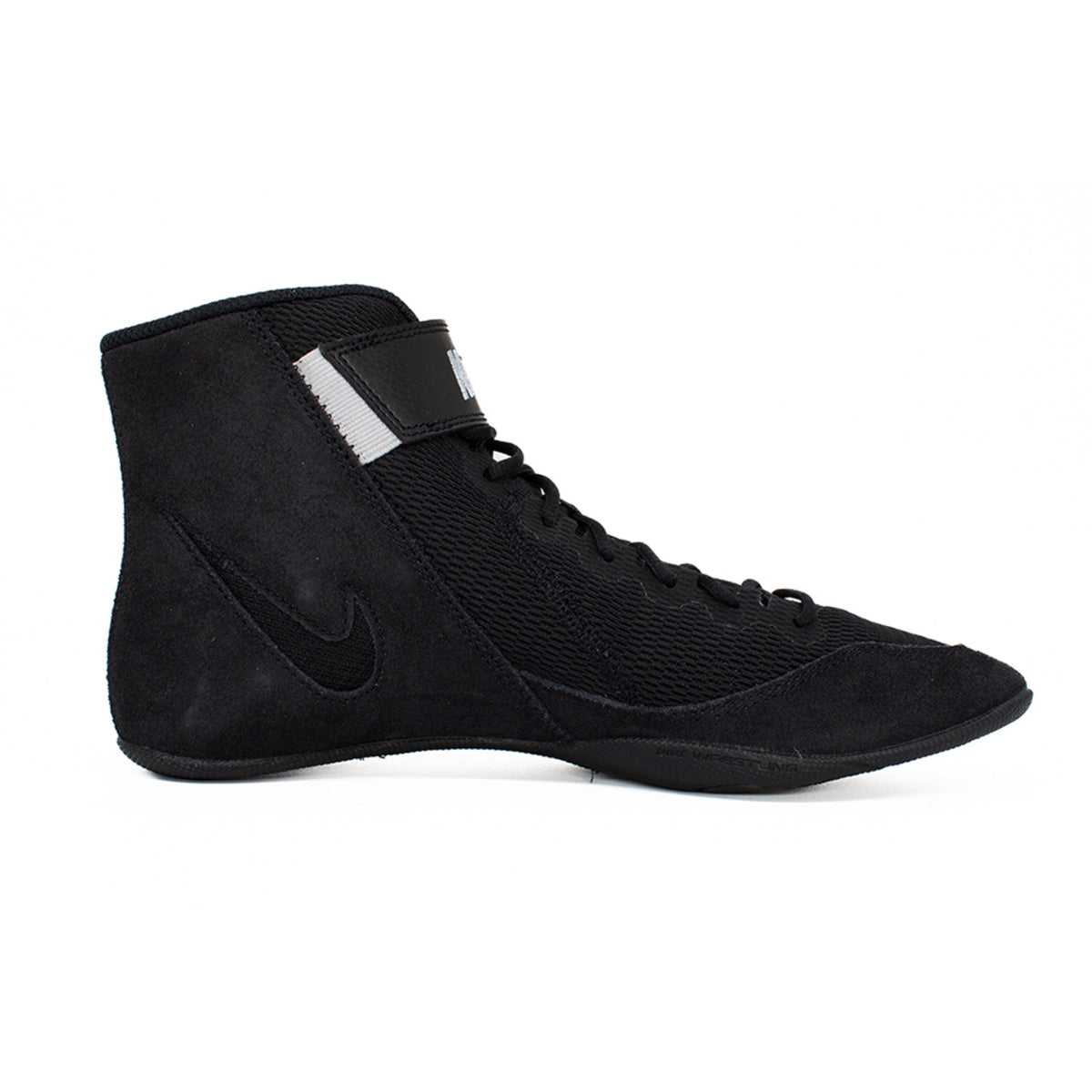 Nike Speedsweep VIII Black/White-Black/Wolf Grey Wrestling Shoes