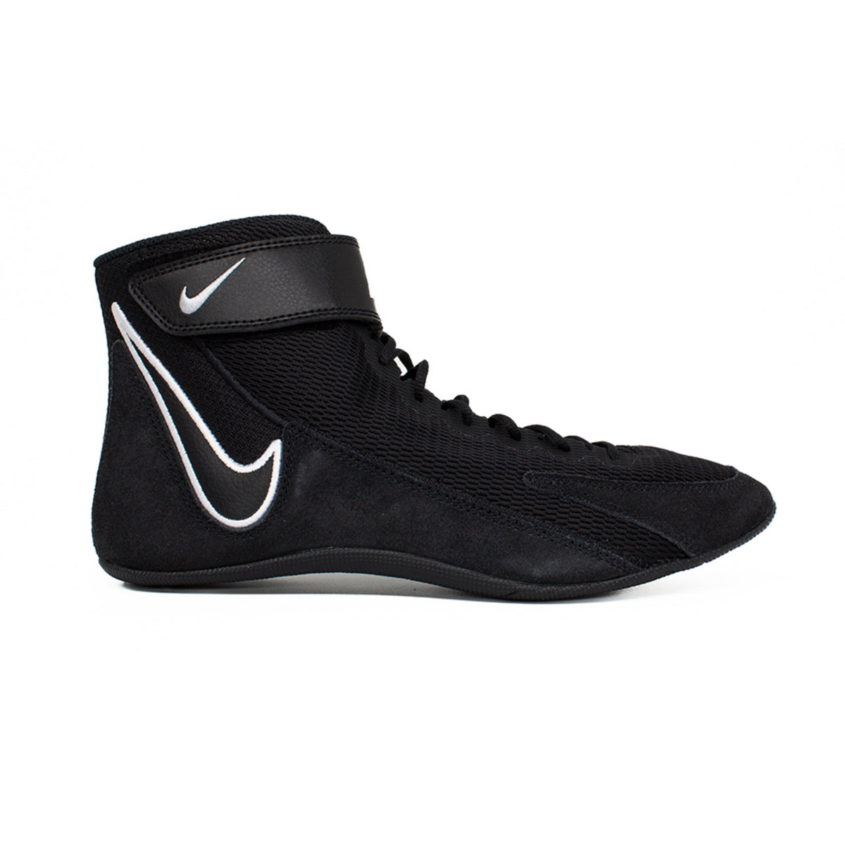 Nike Speedsweep VIII Black/White-Black/Wolf Grey Wrestling Shoes