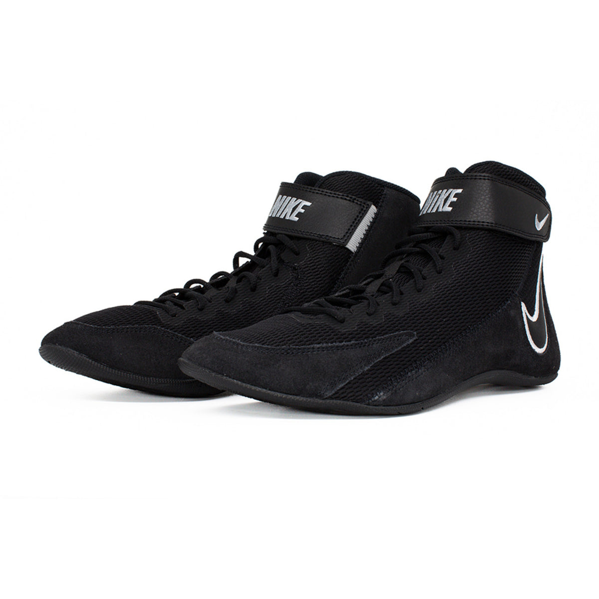Nike Youth Speedsweep VIII GS Black/White/Grey Wrestling Shoes