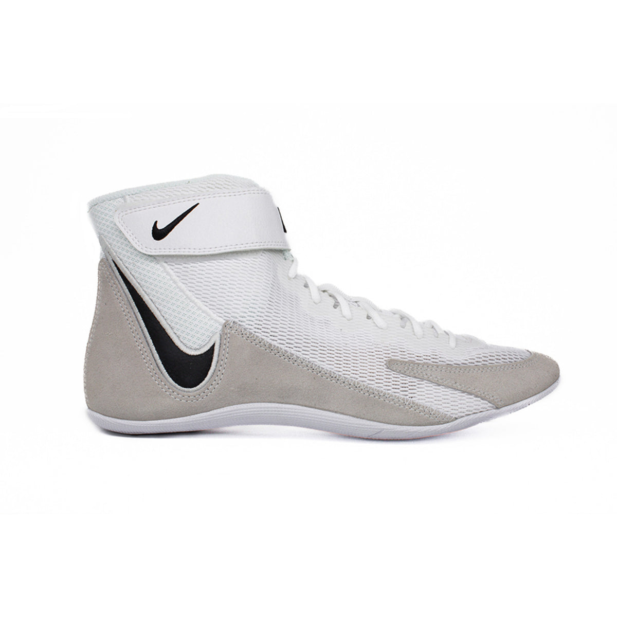 Nike Youth Speedsweep VIII GS White/Black/Dust Wrestling Shoes
