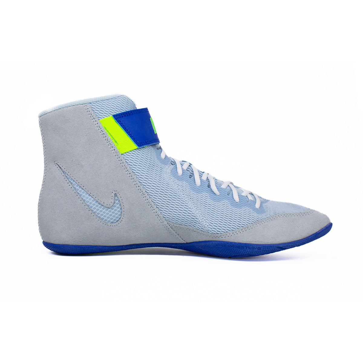 Nike Youth Speedsweep VIII GS Blue/Lime/White Wrestling Shoes