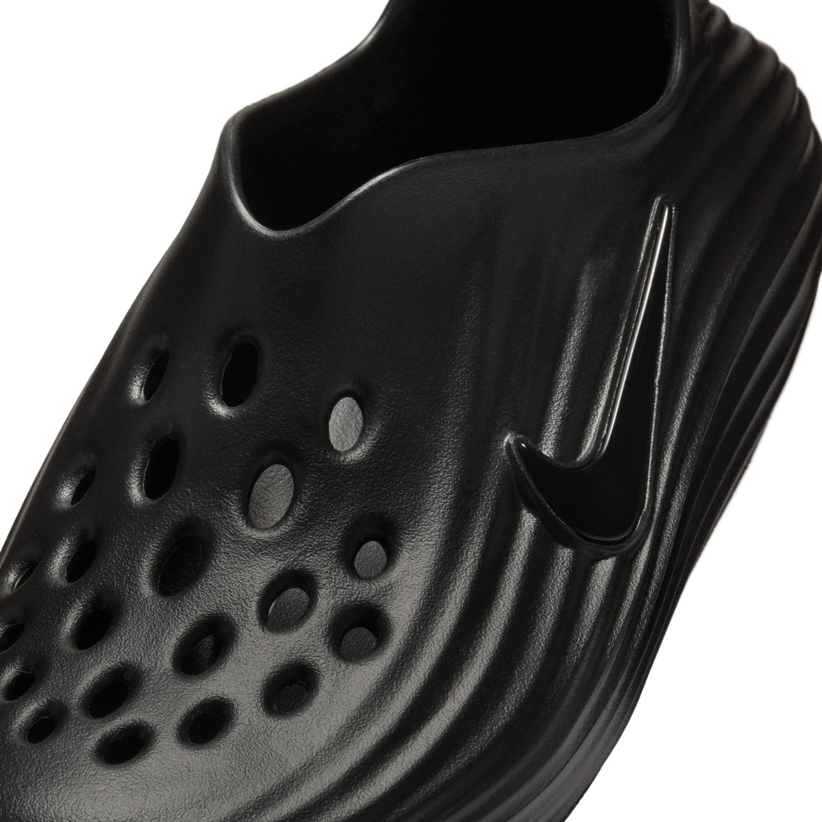 Nike ReactX Rejuven8 Womens Triple Black Shoes HV5062-001, ventilation detail