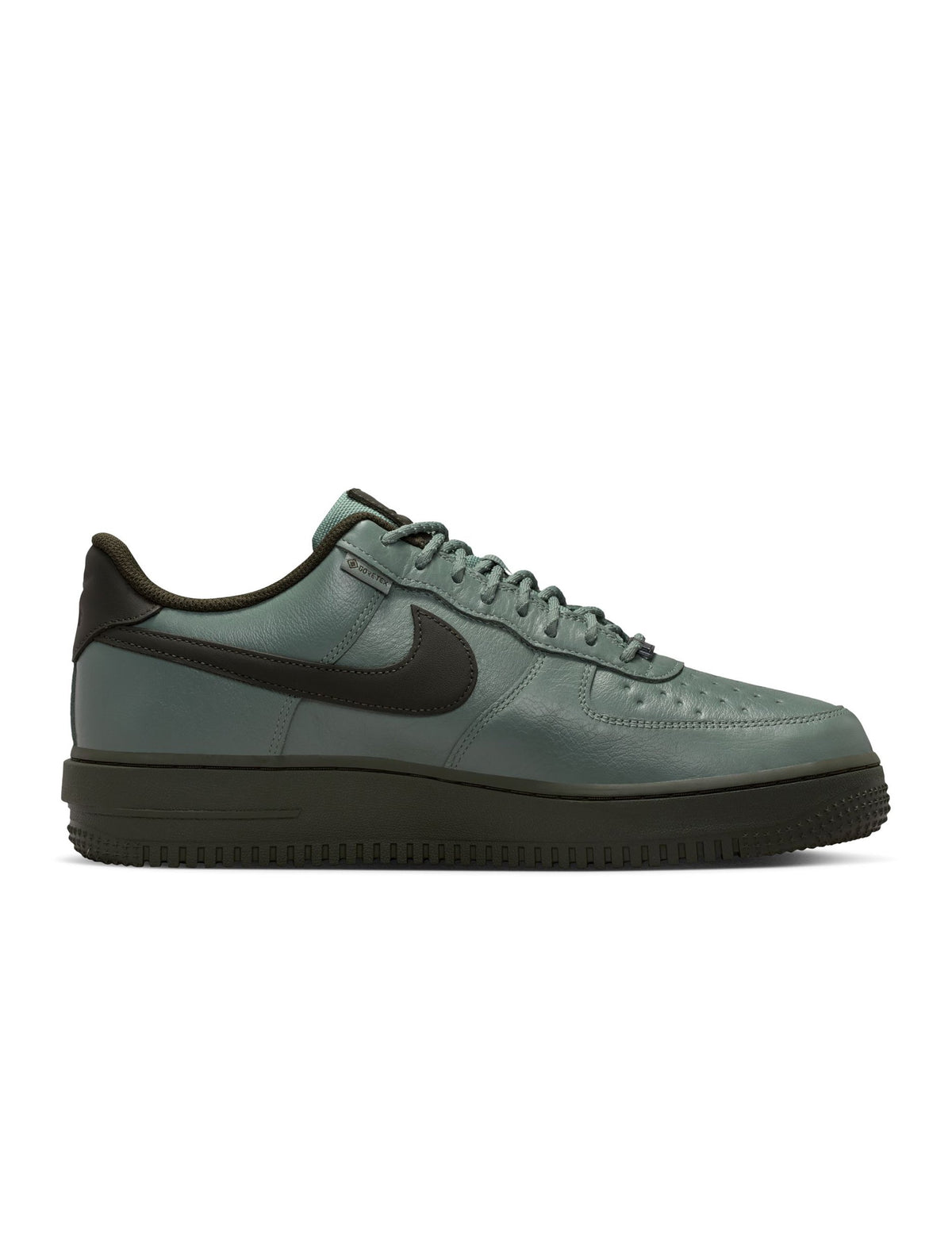 Nike Air Force 1 GORE-TEX Vibram Mens Clay Green HV5953-300, medial side