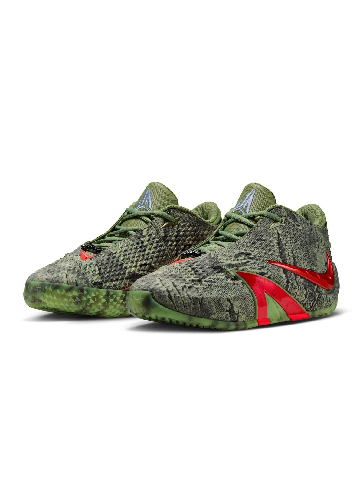 Nike Mens Ja 4 Halloween - Oil Green - View 3