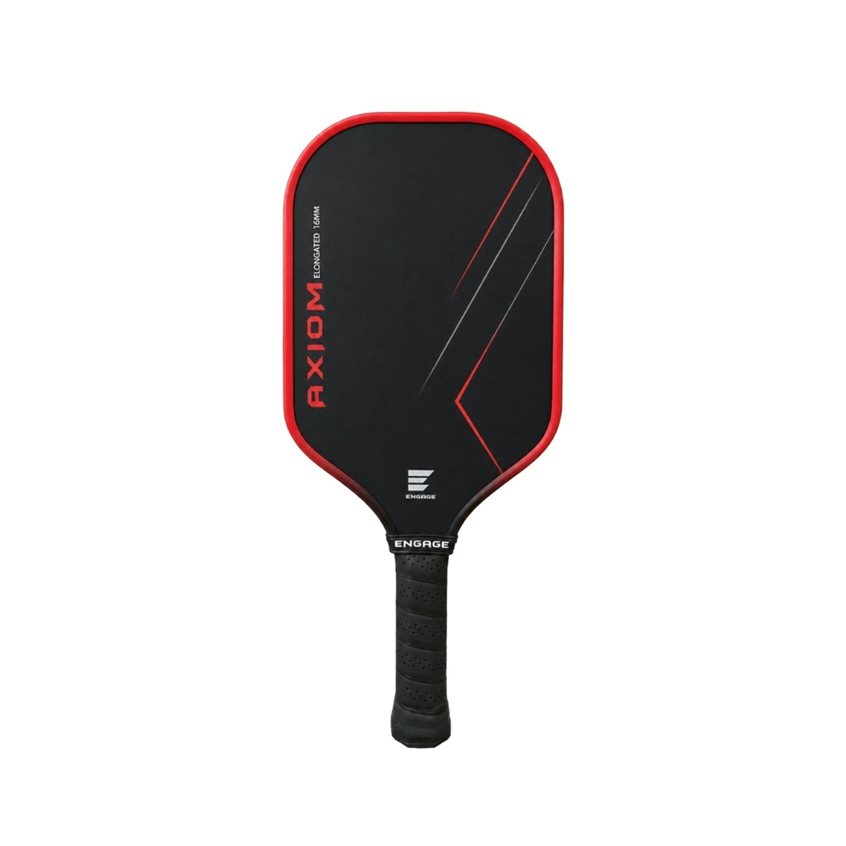 Engage Axiom Elongated Pickleball Paddle in Red Flare - front view