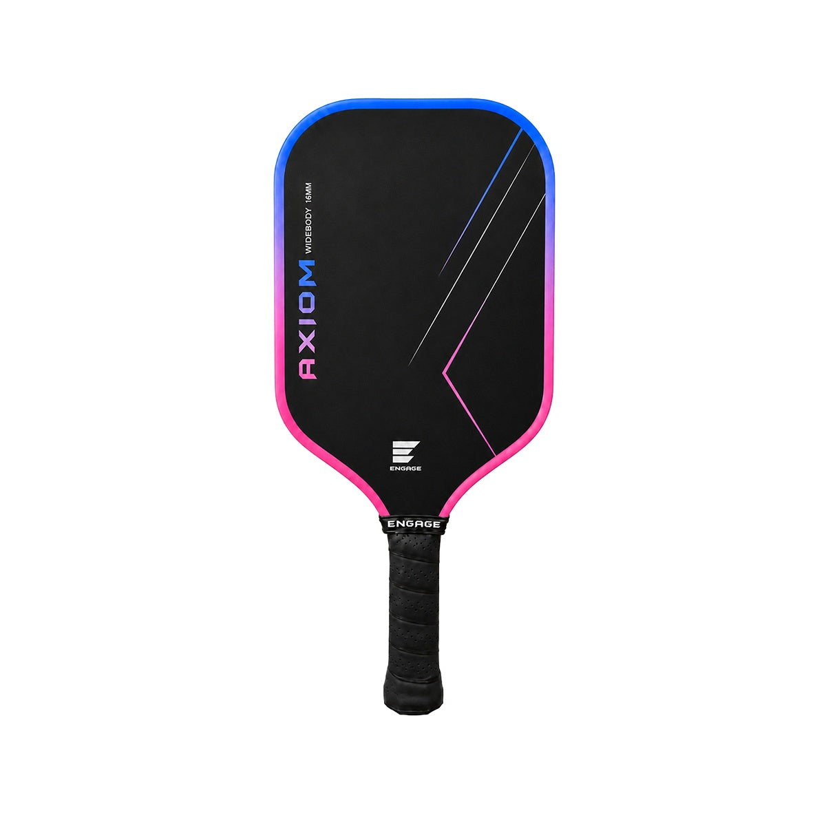 Engage Axiom Widebody Pickleball Paddle in Fusion Sunset - front view