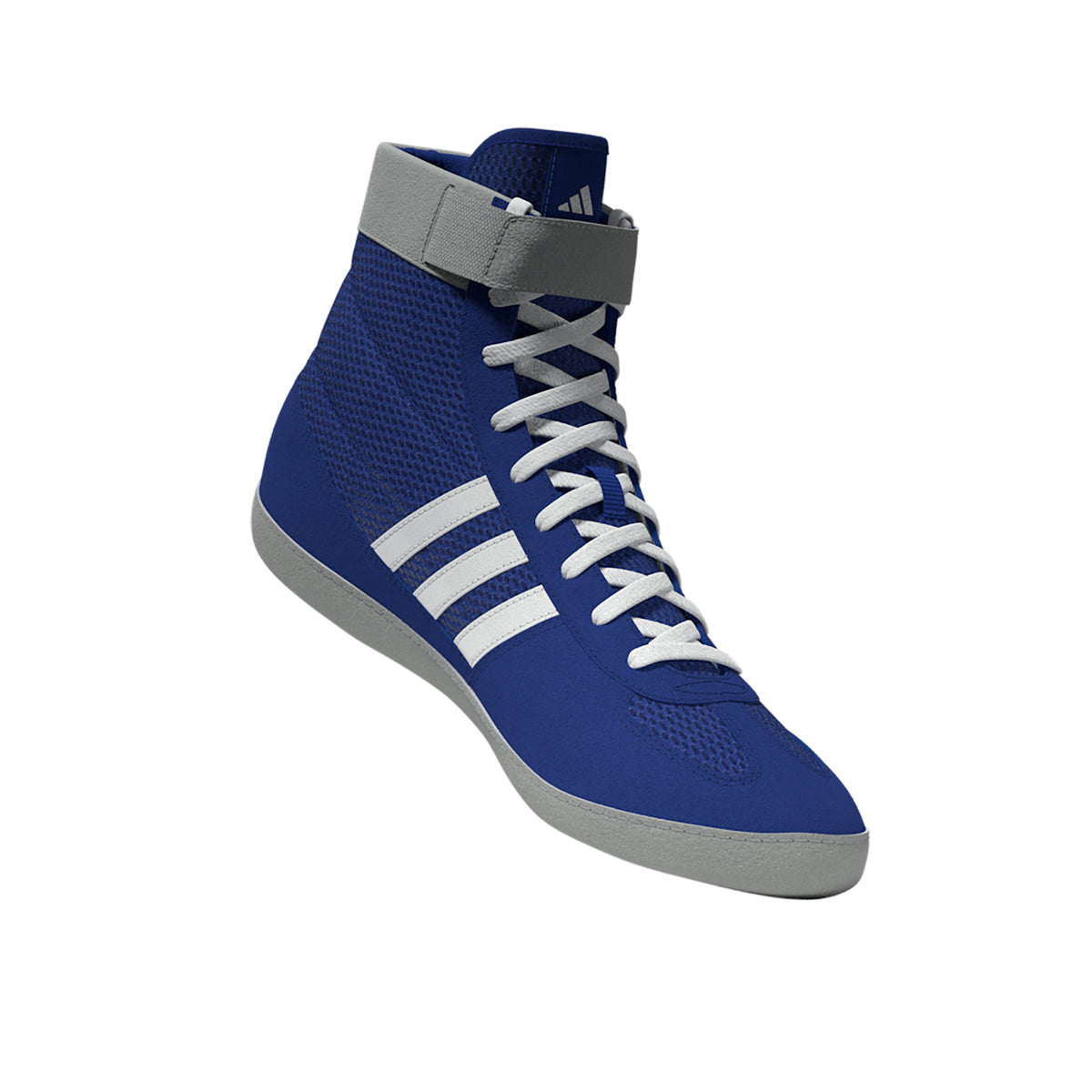 Adidas Combat Speed 4 Royal White Grey Wrestling Shoes