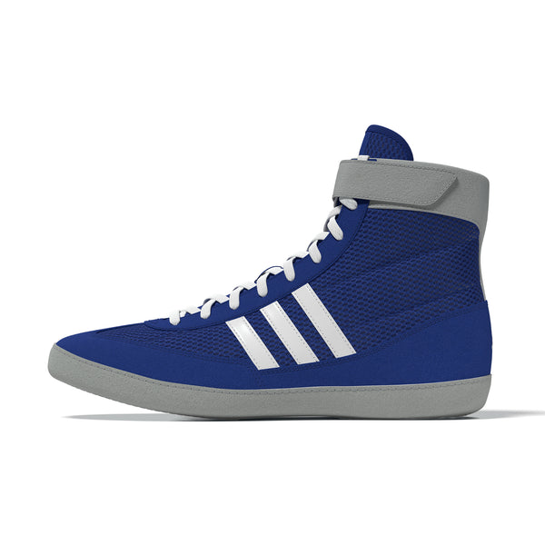Adidas Combat Speed 4 Royal White Grey Wrestling Shoes