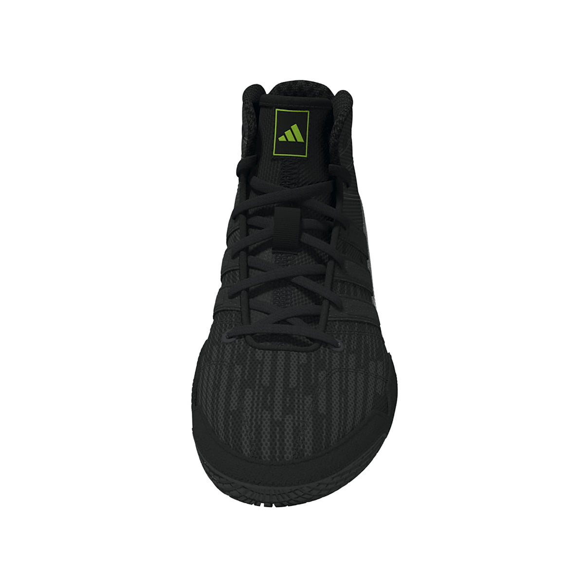 Adidas Speedex Youth Black/Grey/Solar Green Wrestling Shoes