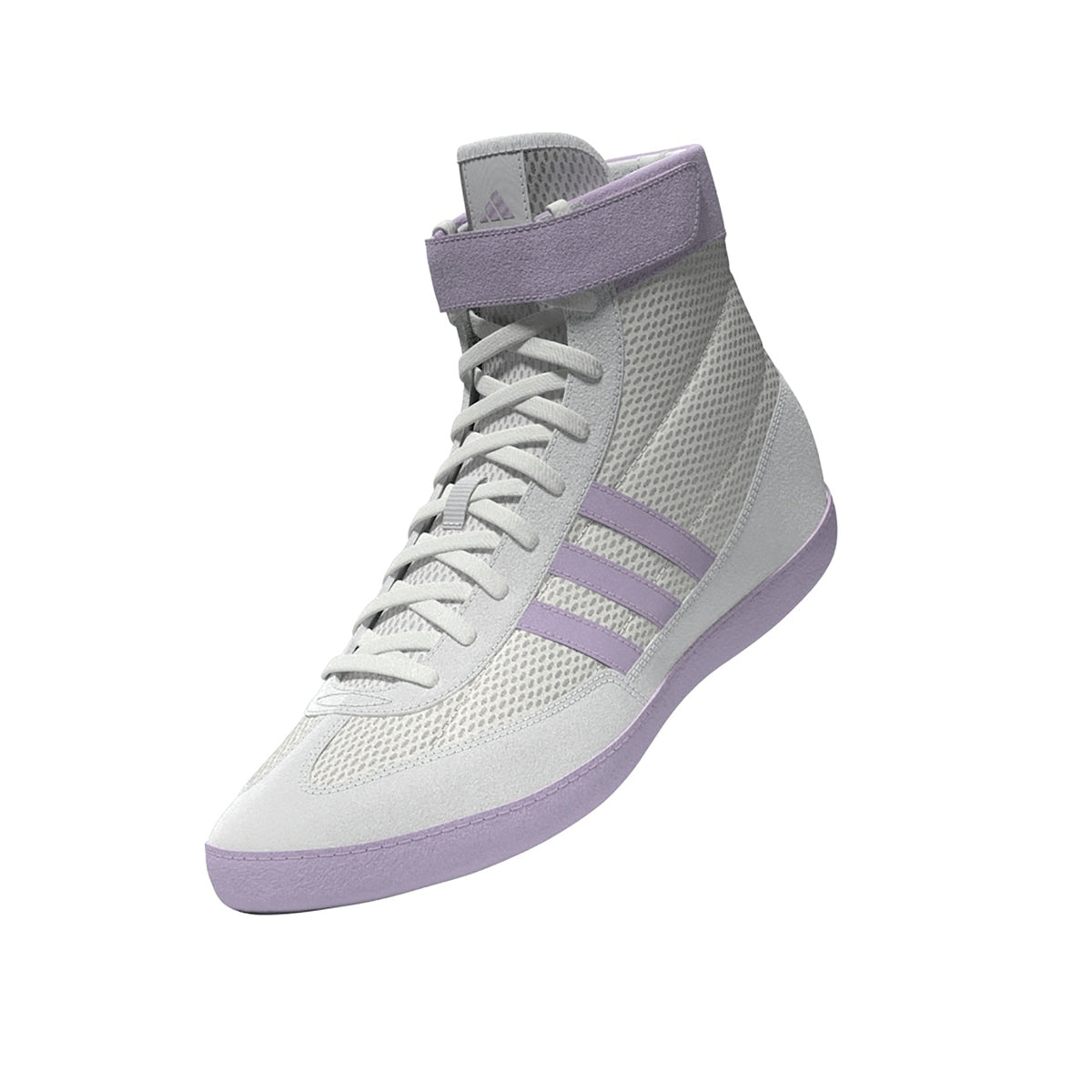 Adidas Combat Speed 4 Women's White/Lavender Wrestling Shoe
