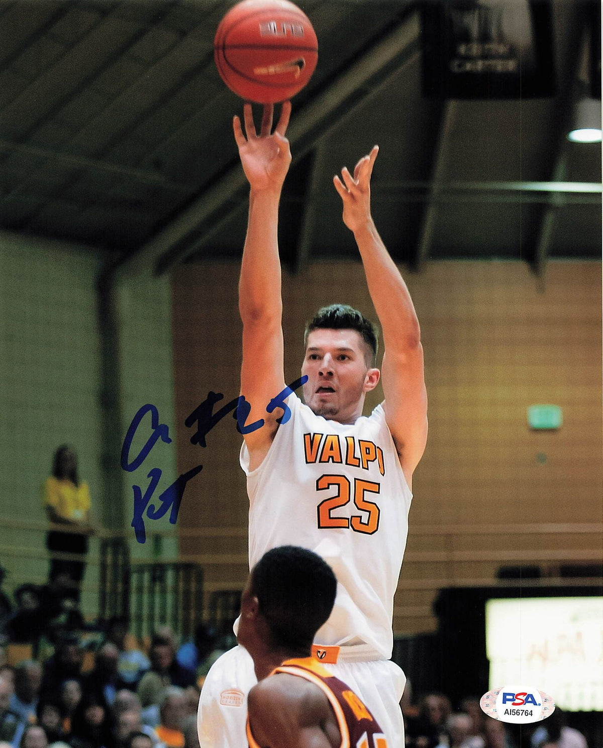 Alec Peters signed 8x10  photo PSA/DNA Valparaiso University Autographed