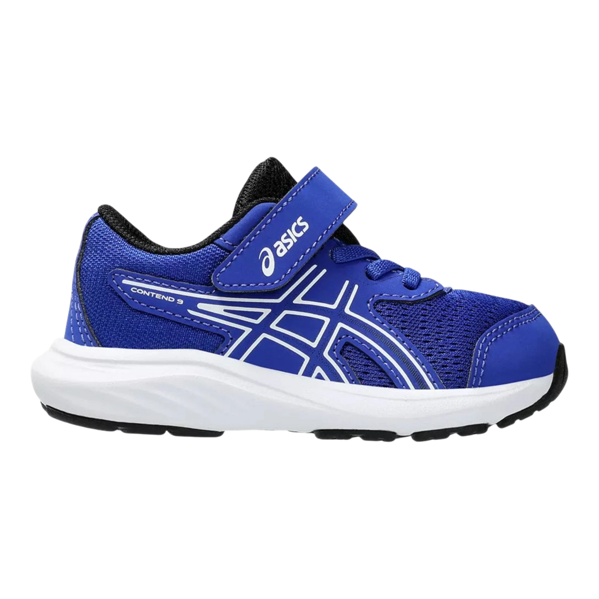 ASICS Contend 9 TS Toddlers' (TD) Sneakers — Blue/White Mesh Low-Top
