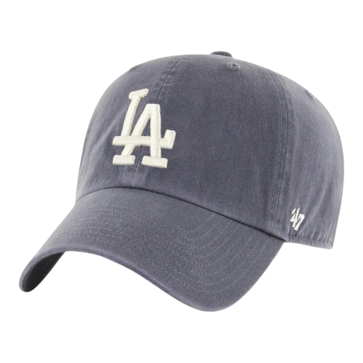 47 Brand Clean Up Los Angeles Dodgers Men's Strapback Hat — Bone Adjustable Cap
