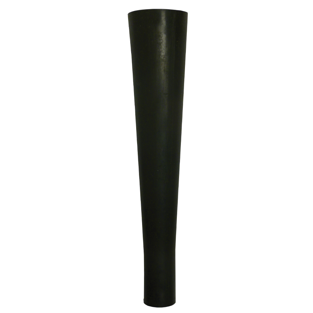 Rawlings basic ball rest replacement in black rubber designed for batting tees used in baseball and softball training.
