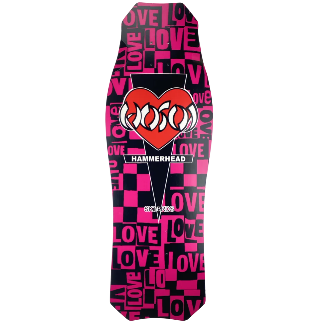 Hosoi Valentine Love Letters 2026 OG Hammerhead Limited Deck - 10.5" Pink/Black