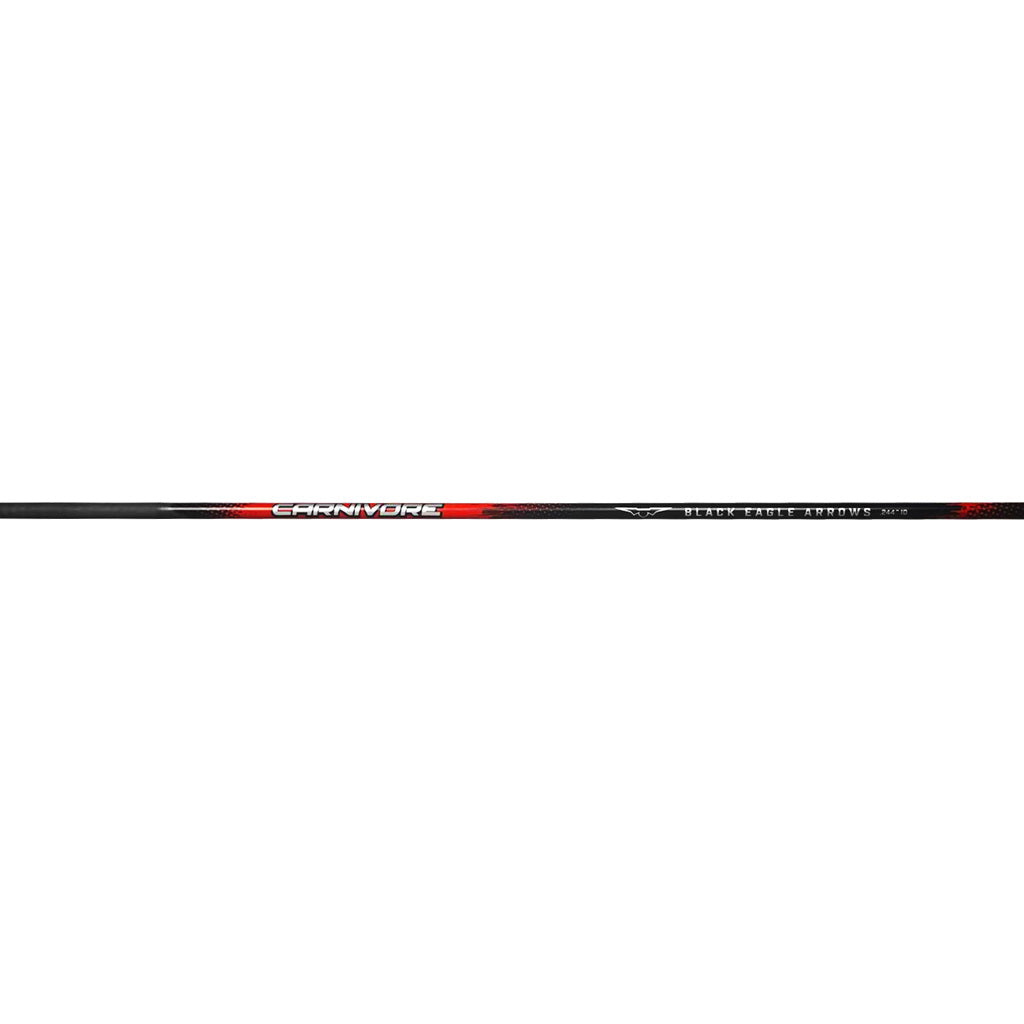 Black Eagle Carnivore Shafts in .001 350 1 doz. - Front View