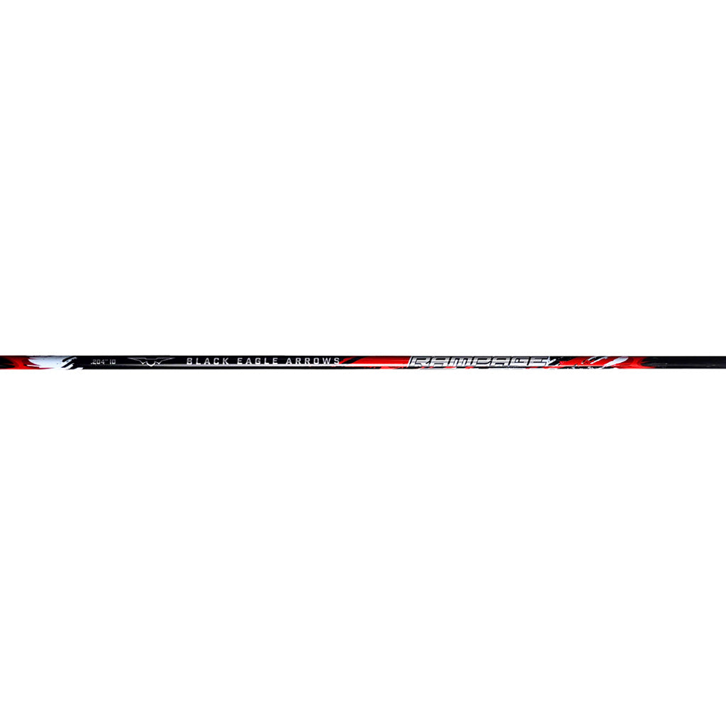 Black Eagle Rampage Shafts in .003 400 1 doz. - Front View