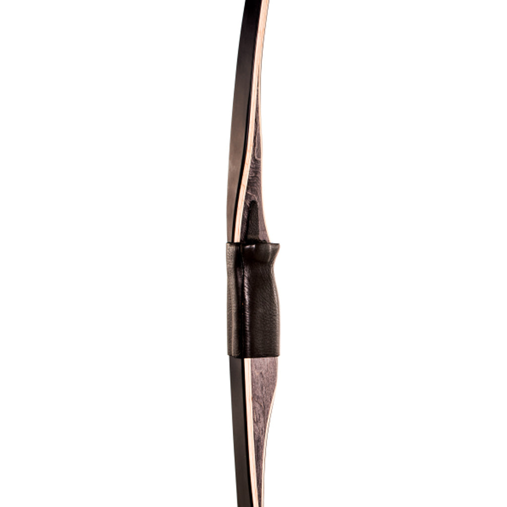 Bear Fred Bear Montana Longbow in Black 50 lbs. RH - Front View