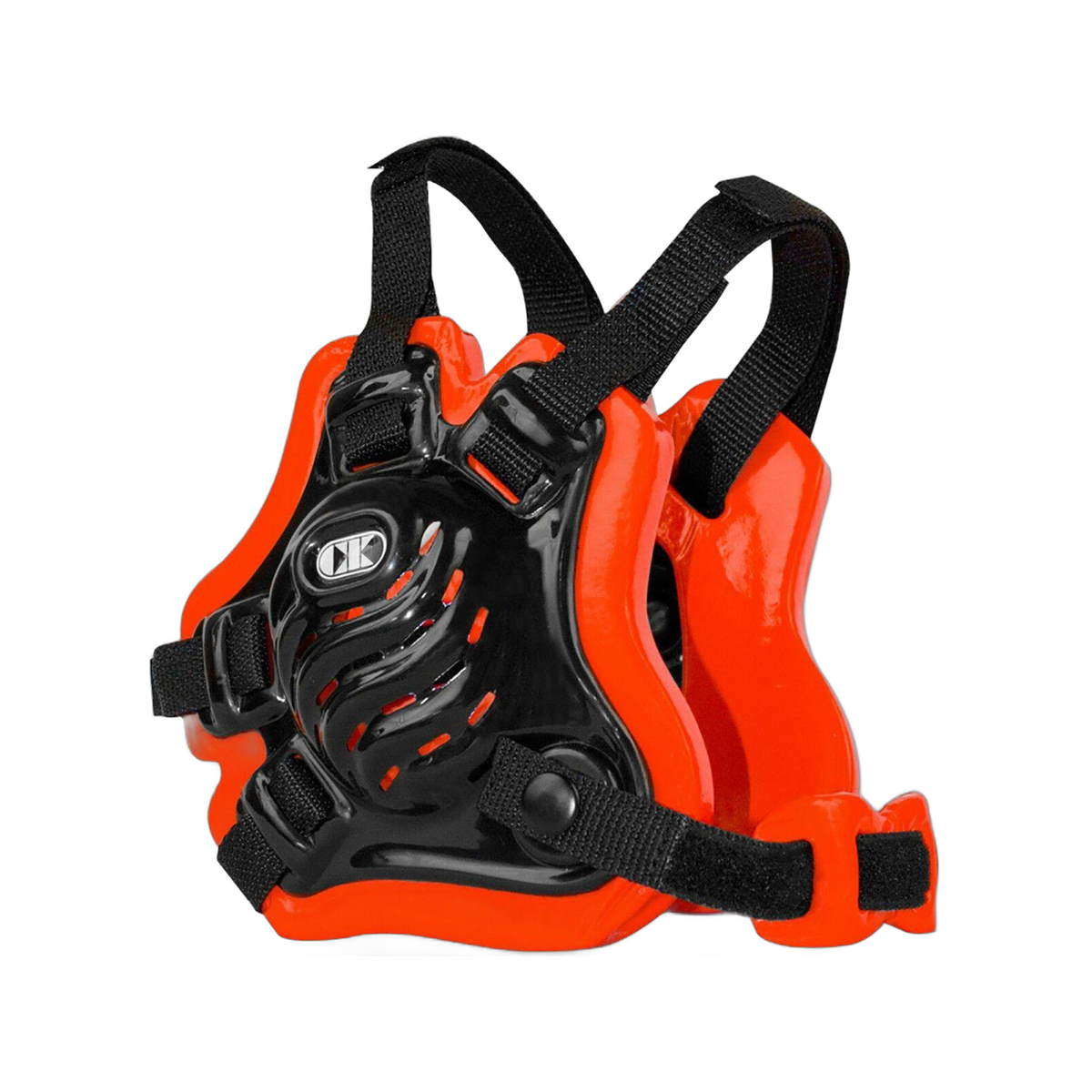 Cliff Keen F5 Tornado Wrestling Headgear in Black/Orange/Black