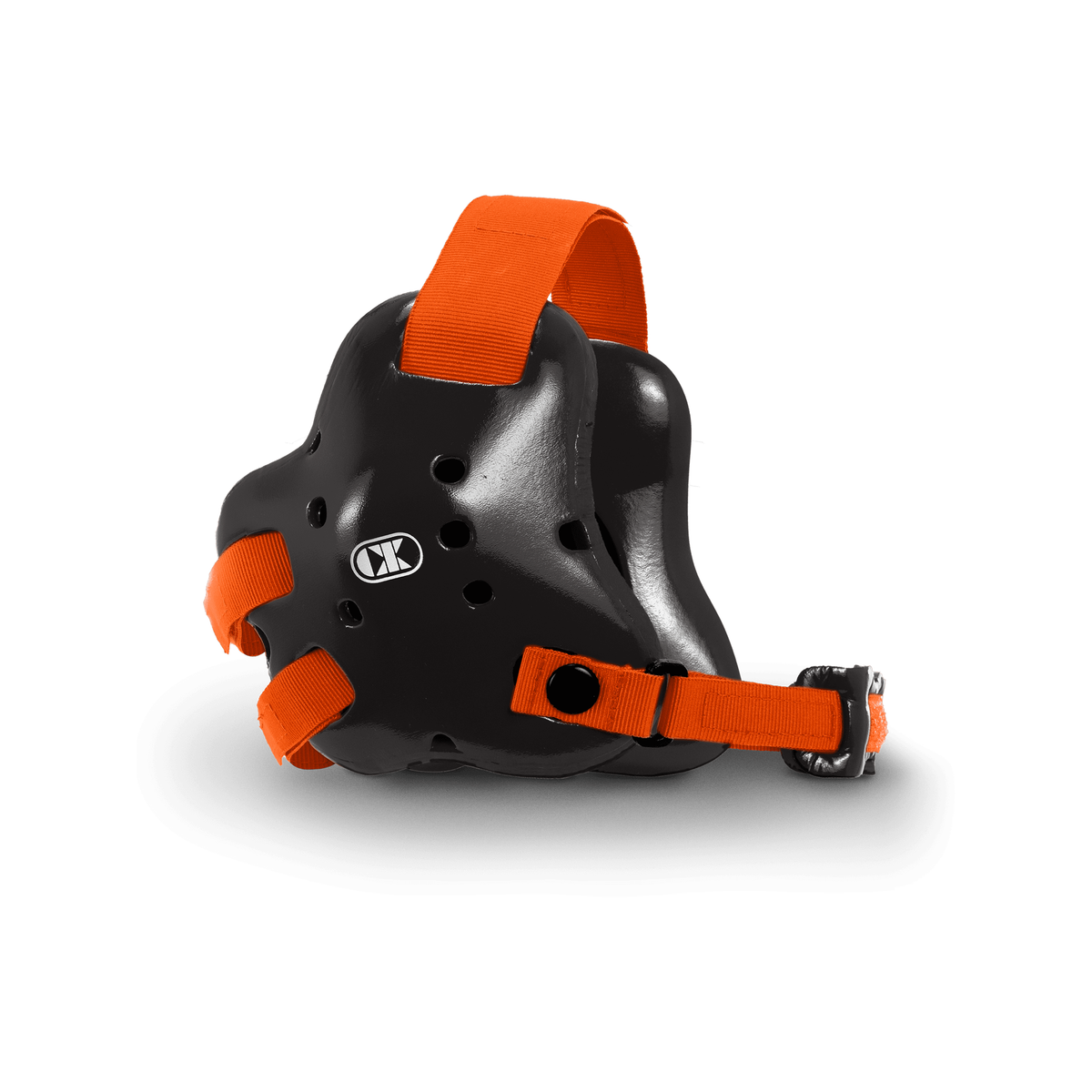 Cliff Keen EF66 Fusion Wrestling Headgear in Black/Orange