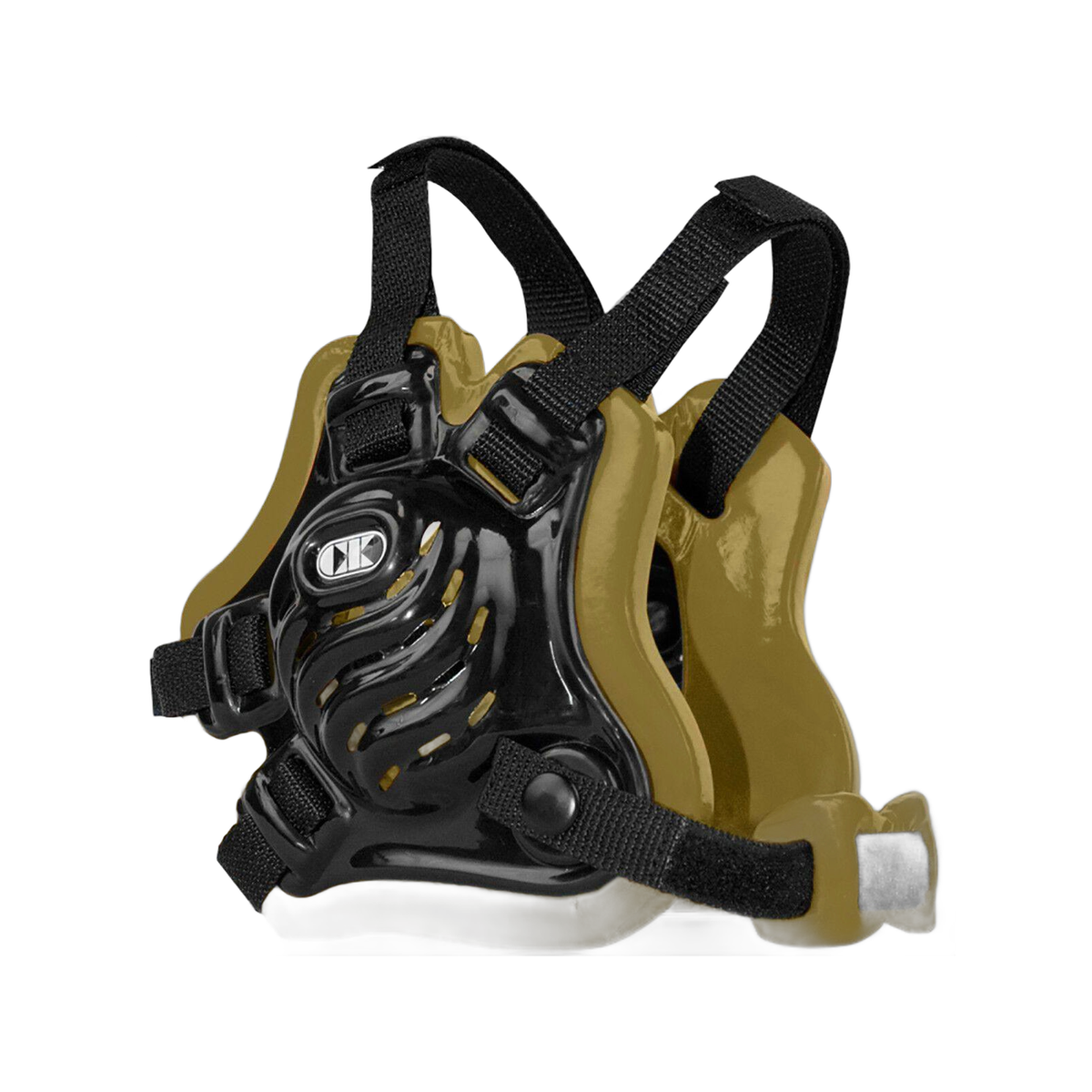 Cliff Keen F5 Tornado Wrestling Headgear in Black/Vegas Gold/Black