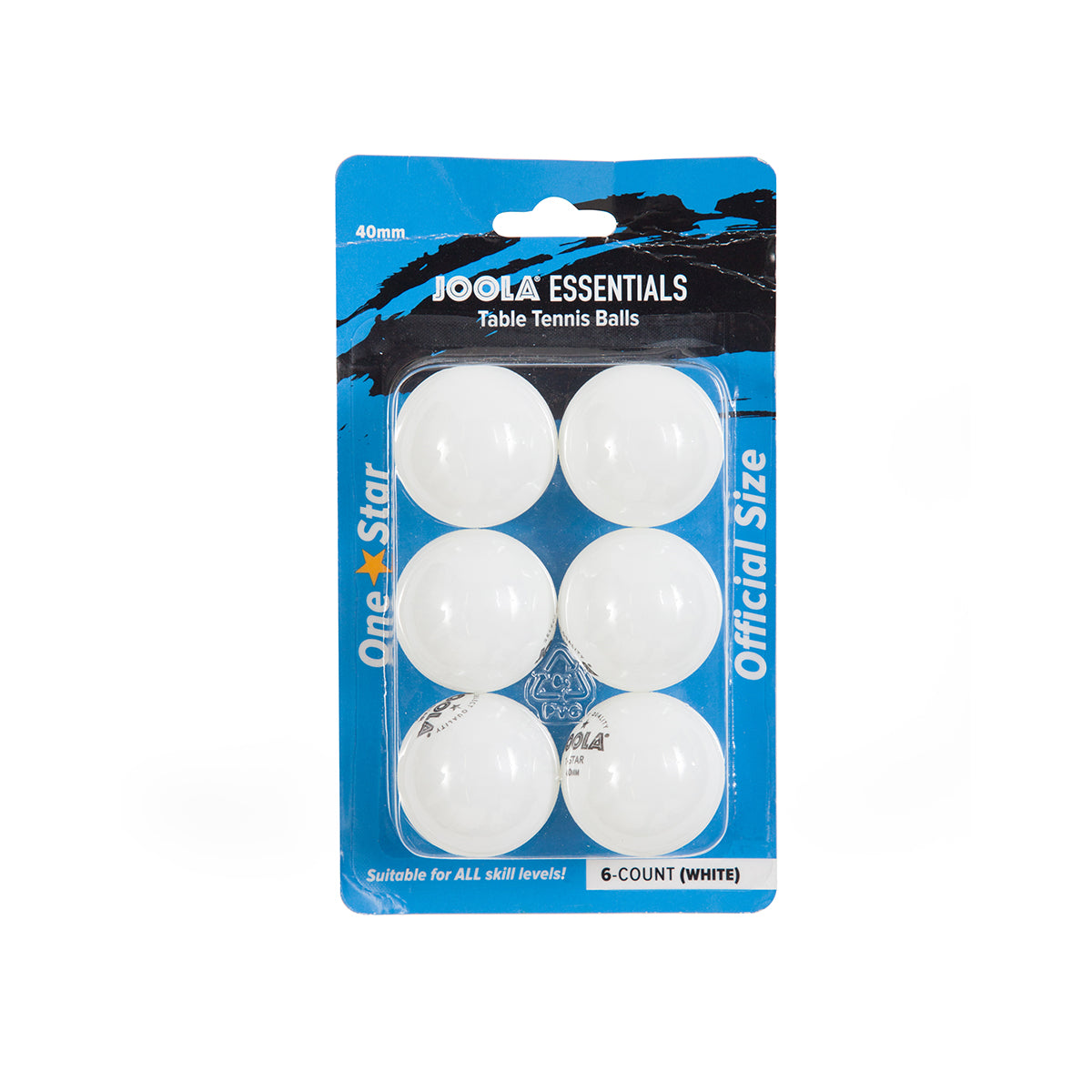 JOOLA Essentials 1-Star Table Tennis Balls (6, 27 count) product image