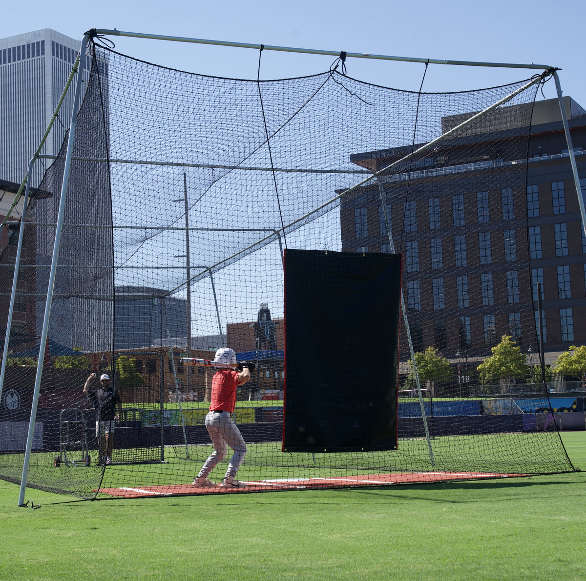 Cimarron 55x12x12 #24 Batting Cage & Frame Corners - Alternate View 9