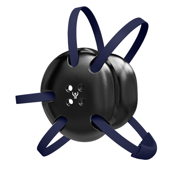 Classic Wrestling Headgear Navy Straps