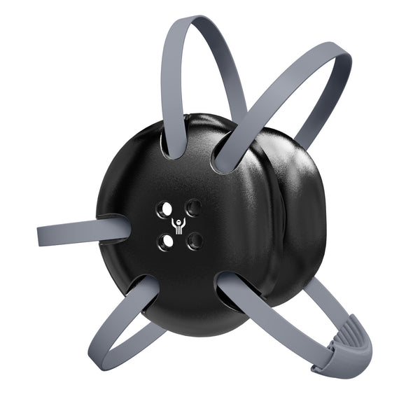 Classic Wrestling Headgear Silver Straps