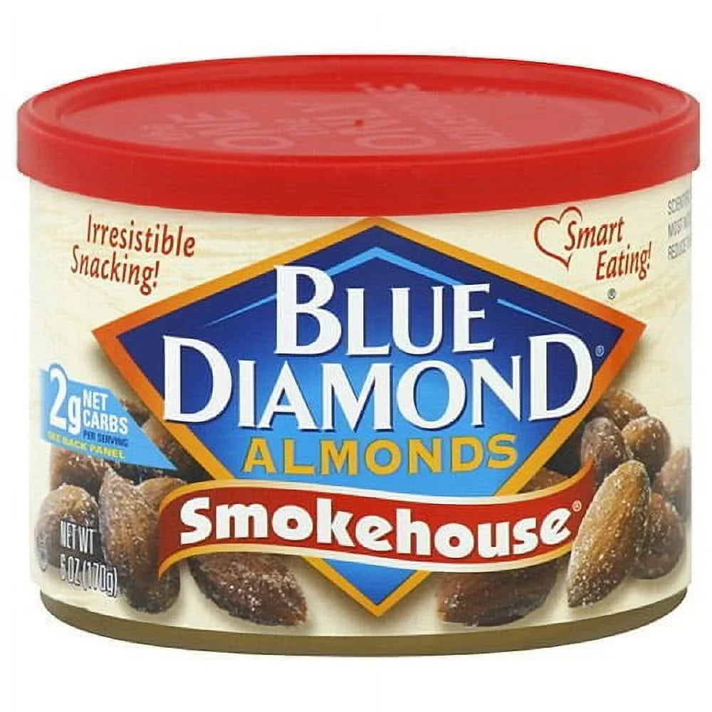 Blue Diamond Smokehouse Almonds, 12 oz (Case of 6)