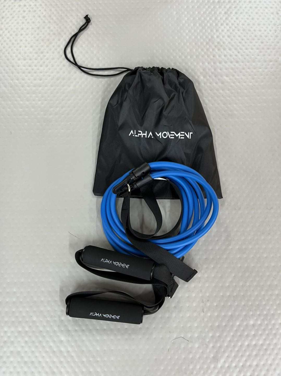 Movement Alpha Dryland Resistance Bands in Blue (40lbs) - Front View