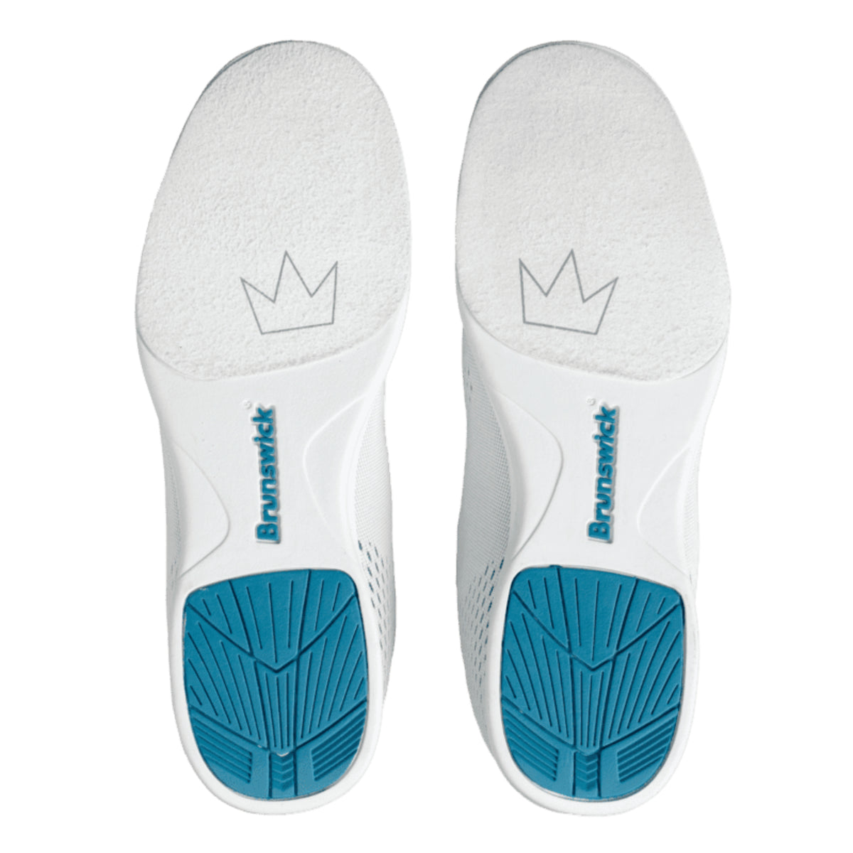 Brunswick Axis White Teal Women’s Bowling Shoes