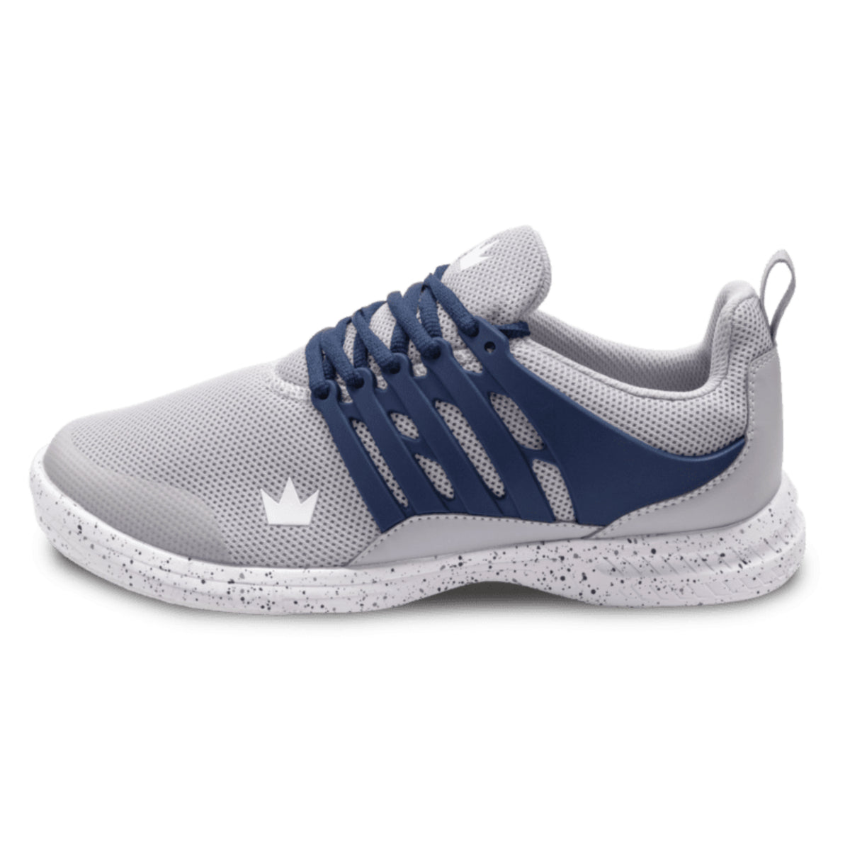 Brunswick Men’s Avalanche Grey Navy Bowling Shoes