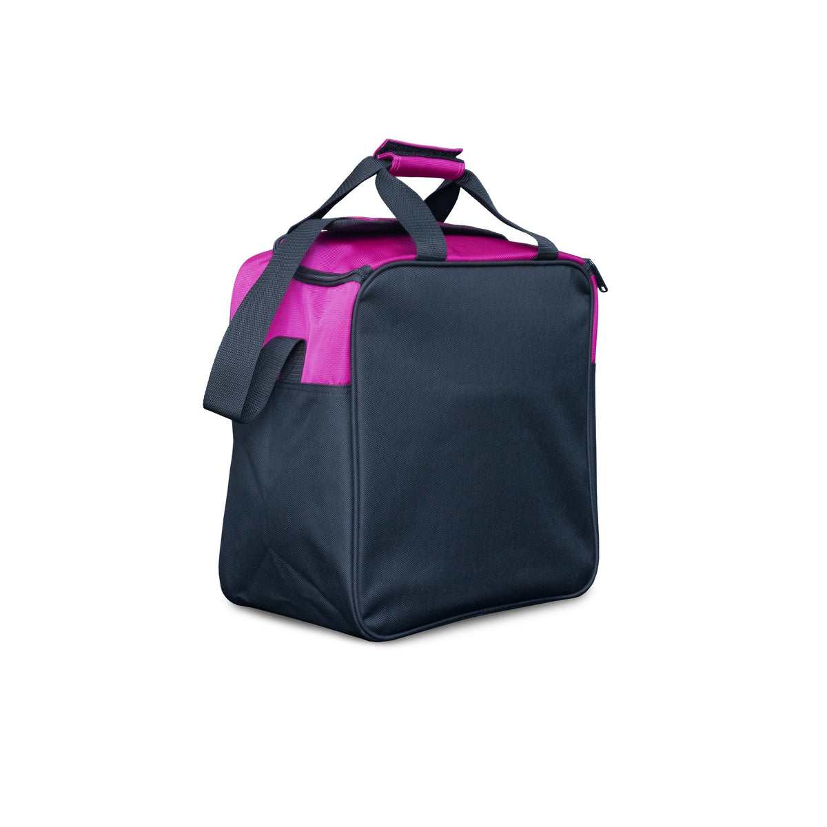 Brunswick Blast Single Tote Bowling Bag - Raspberry - Brunswick Blast Single Tote Raspberry 2026 3qtr back 1600x1600